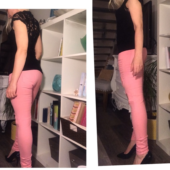 🤩Perfect Fit Hot Pink Jeans 🌟 - Picture 2 of 2